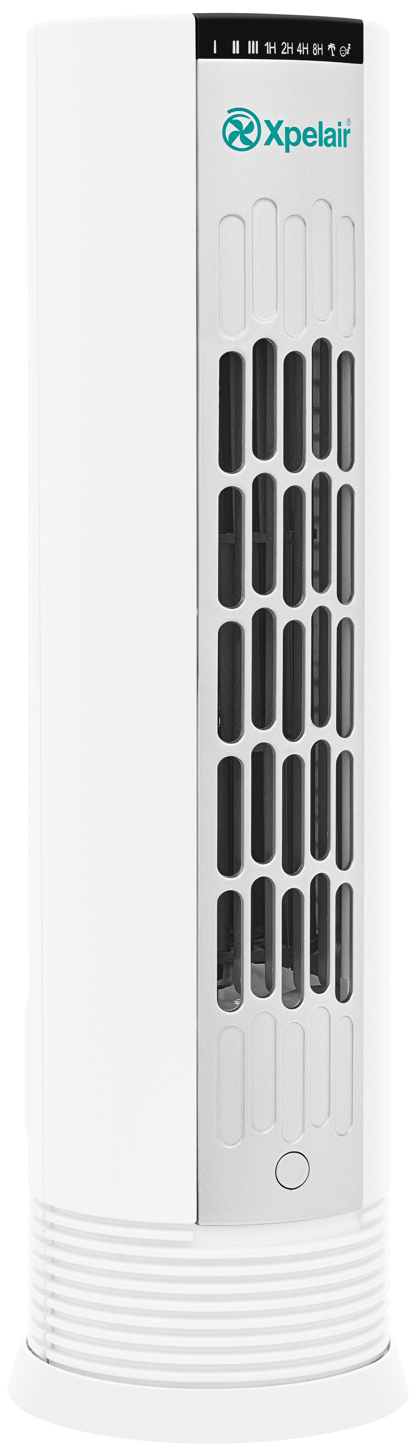 Xpelair Silver effect & white Fan