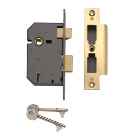 Yale 64mm Brass effect Metal 5 lever Sashlock