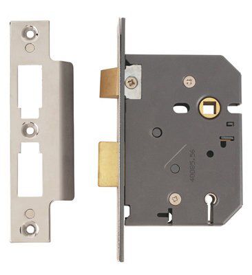 Yale 76mm Polished Chrome effect 5 lever Sashlock