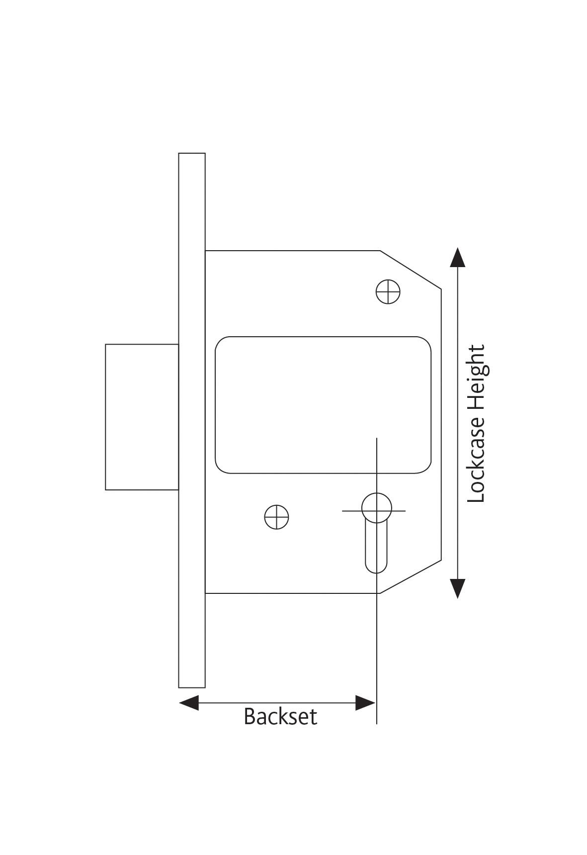 Yale 76mm Polished Metal 5 lever Deadlock