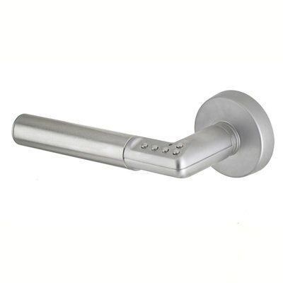 Yale Chrome effect Door lock