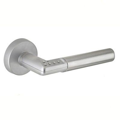 Yale Chrome effect Door lock