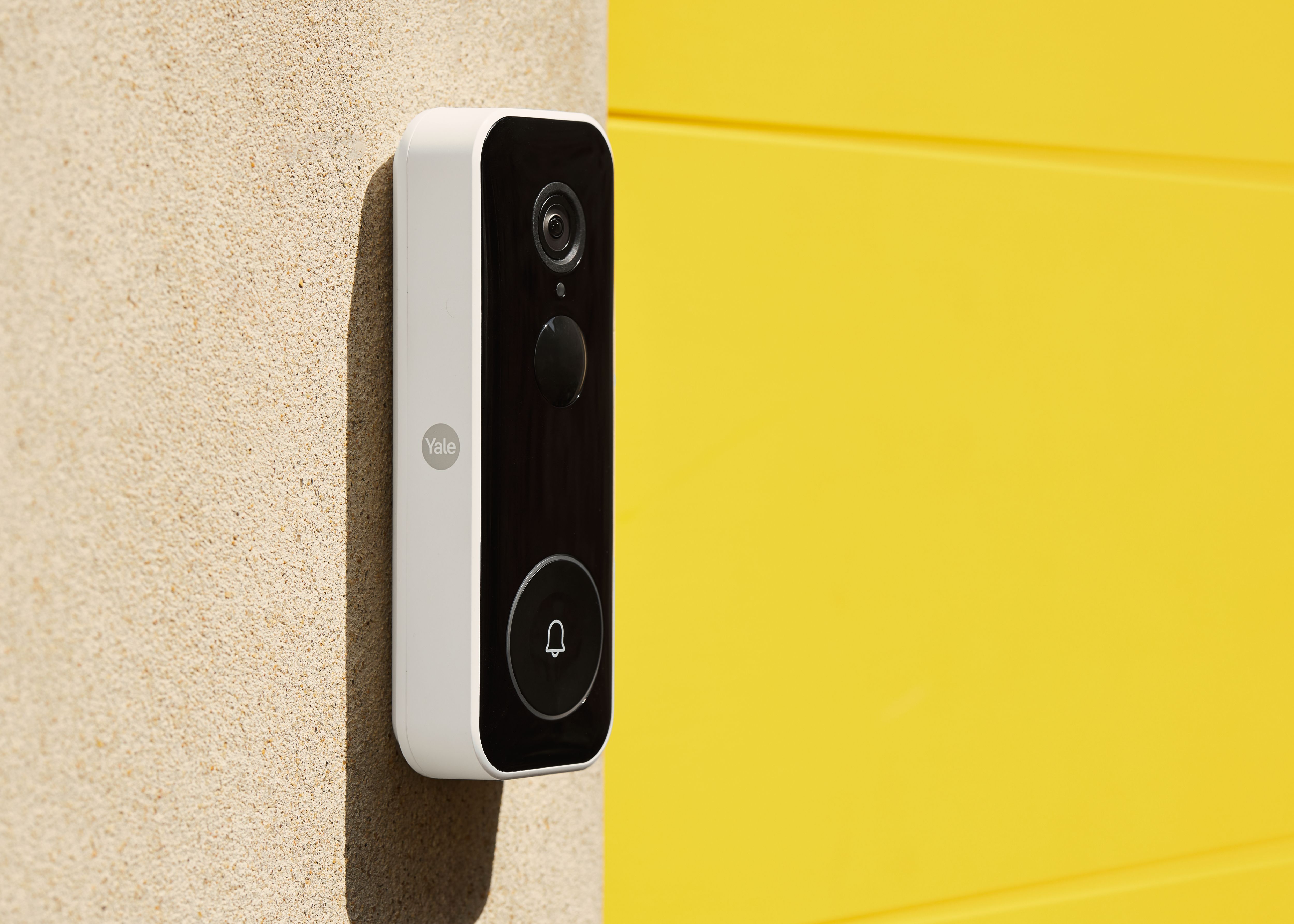 Yale Doorbell White Hybrid Video doorbell