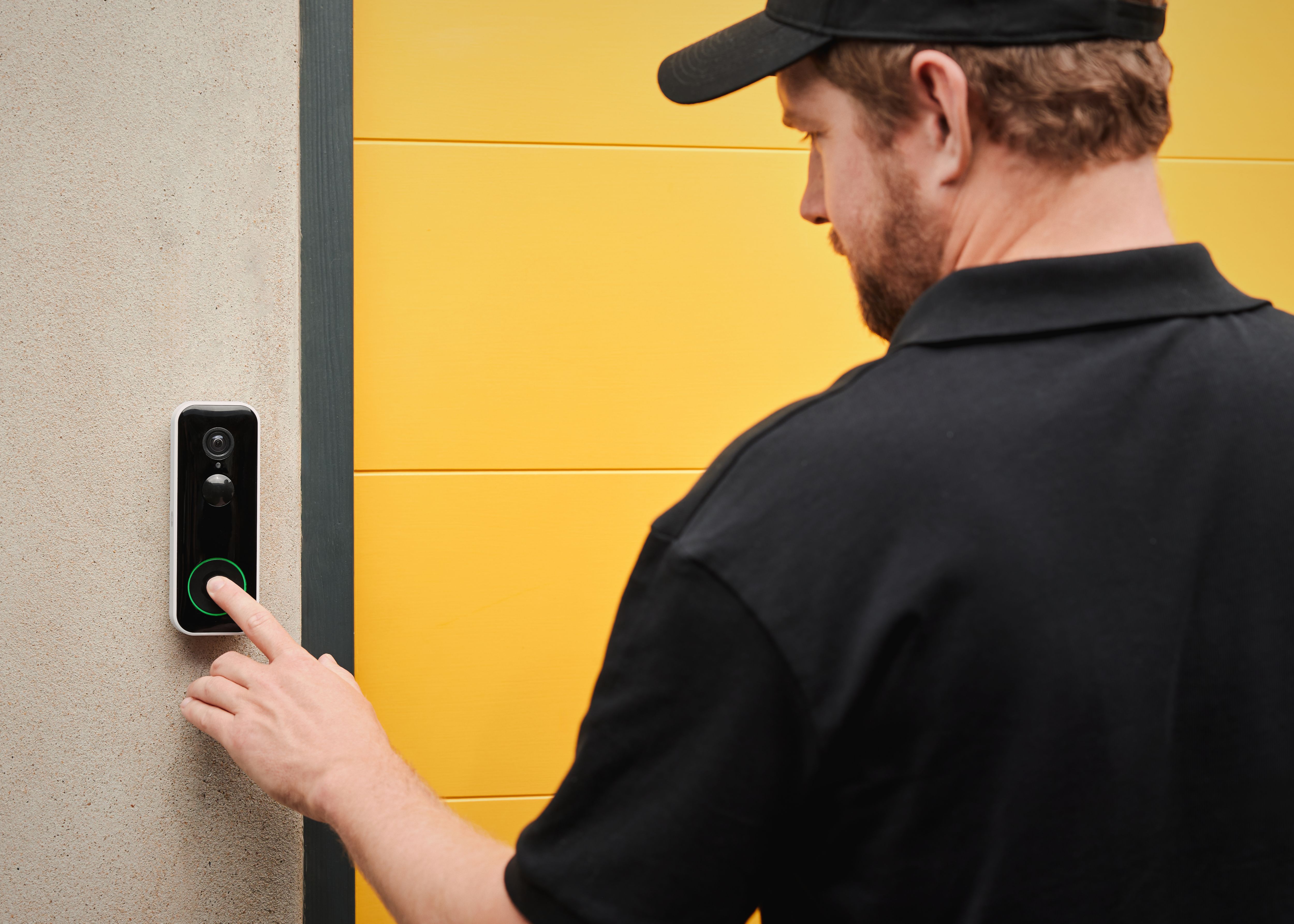 Yale Doorbell White Hybrid Video doorbell