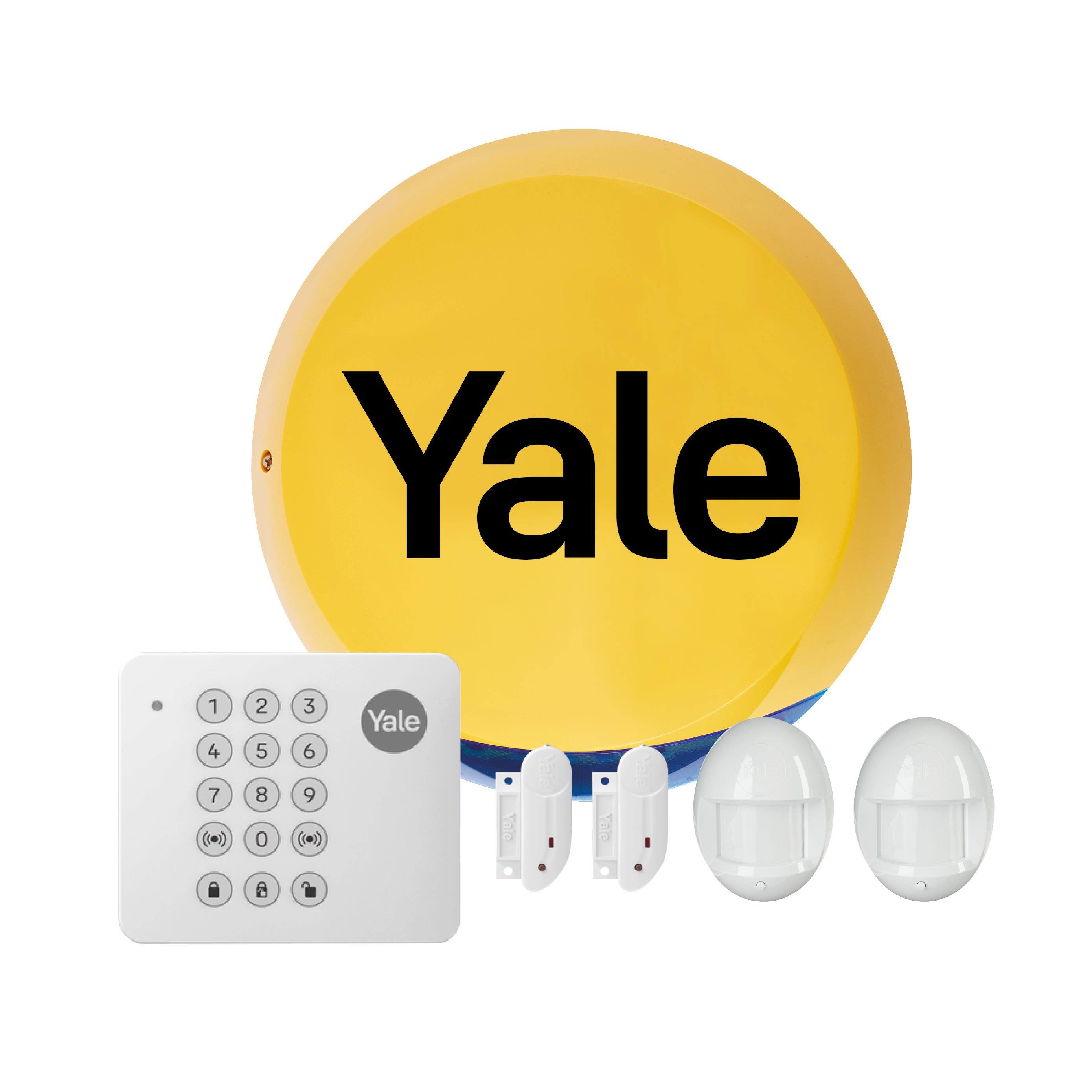 Yale HSA YAK-HSA6700 Intruder alarm kit, 6 piece | DIY at B&Q