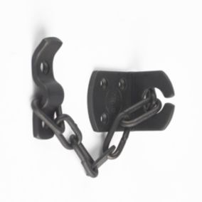 Yale Matt Black Steel Door chain, (L)165mm