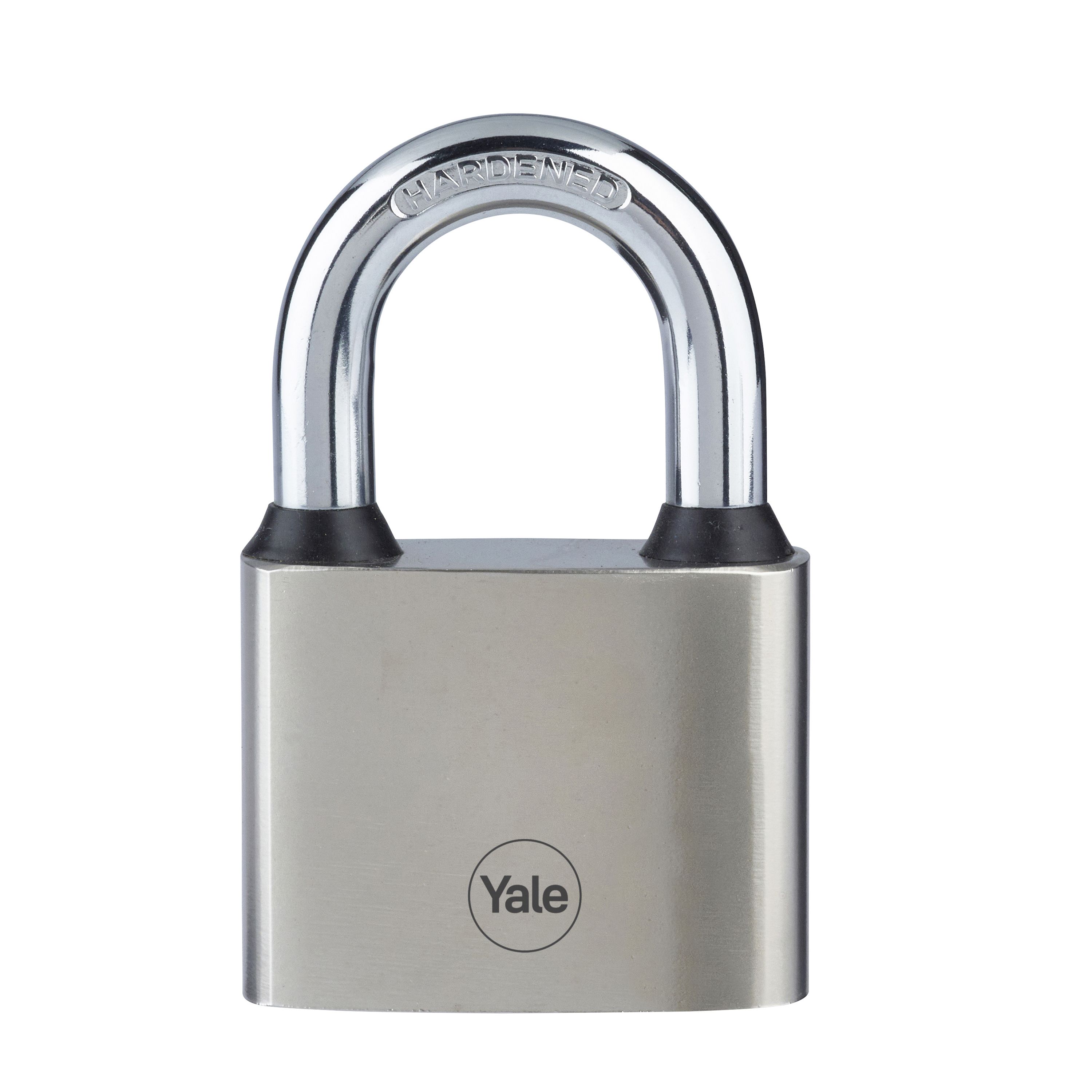 Yale Medium duty Block Iron Disc Open shackle Padlock (W)50mm