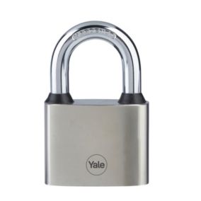 Yale Medium duty Block Iron Disc Open shackle Padlock (W)50mm