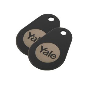 Yale P-YD-01-CON-RFIDT-BL Intruder alarm tag, Pack of 2