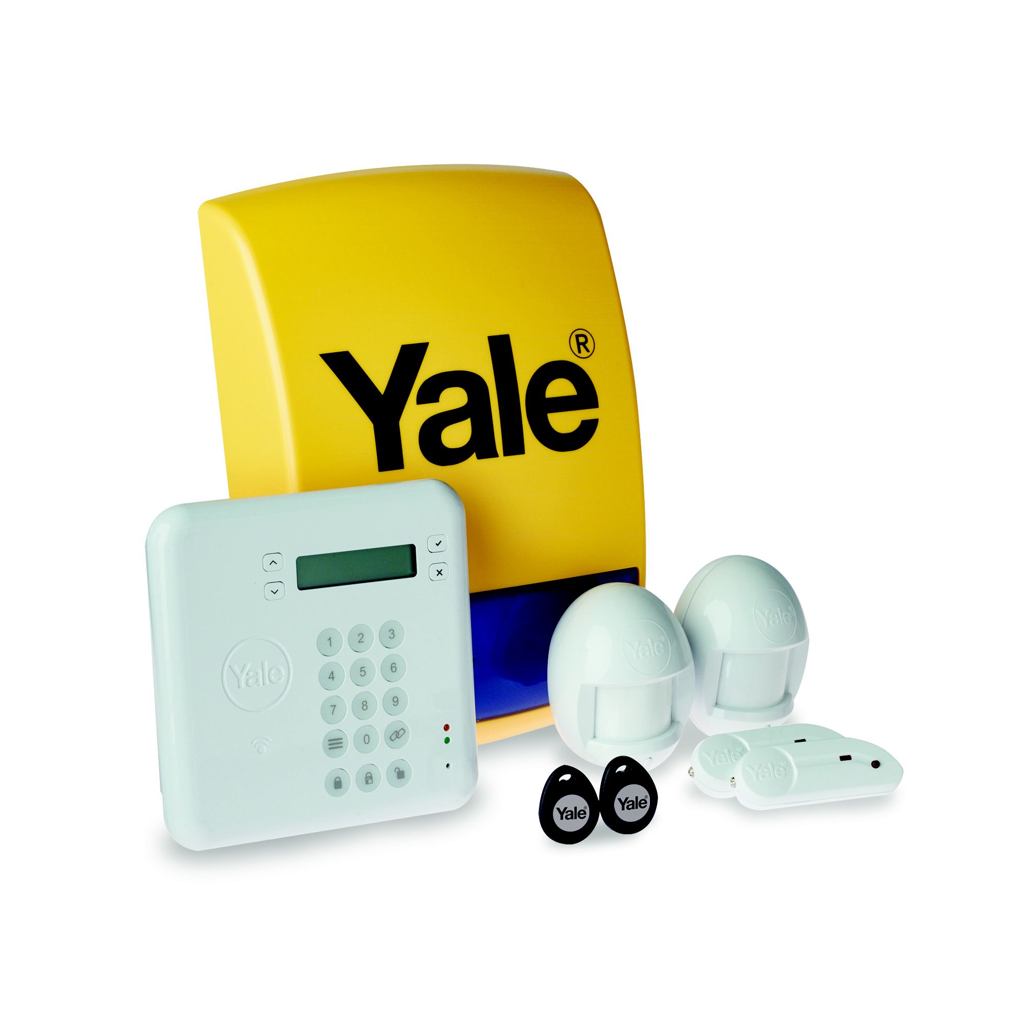 Yale Premium Plus Intruder alarm kit DIY at B&Q