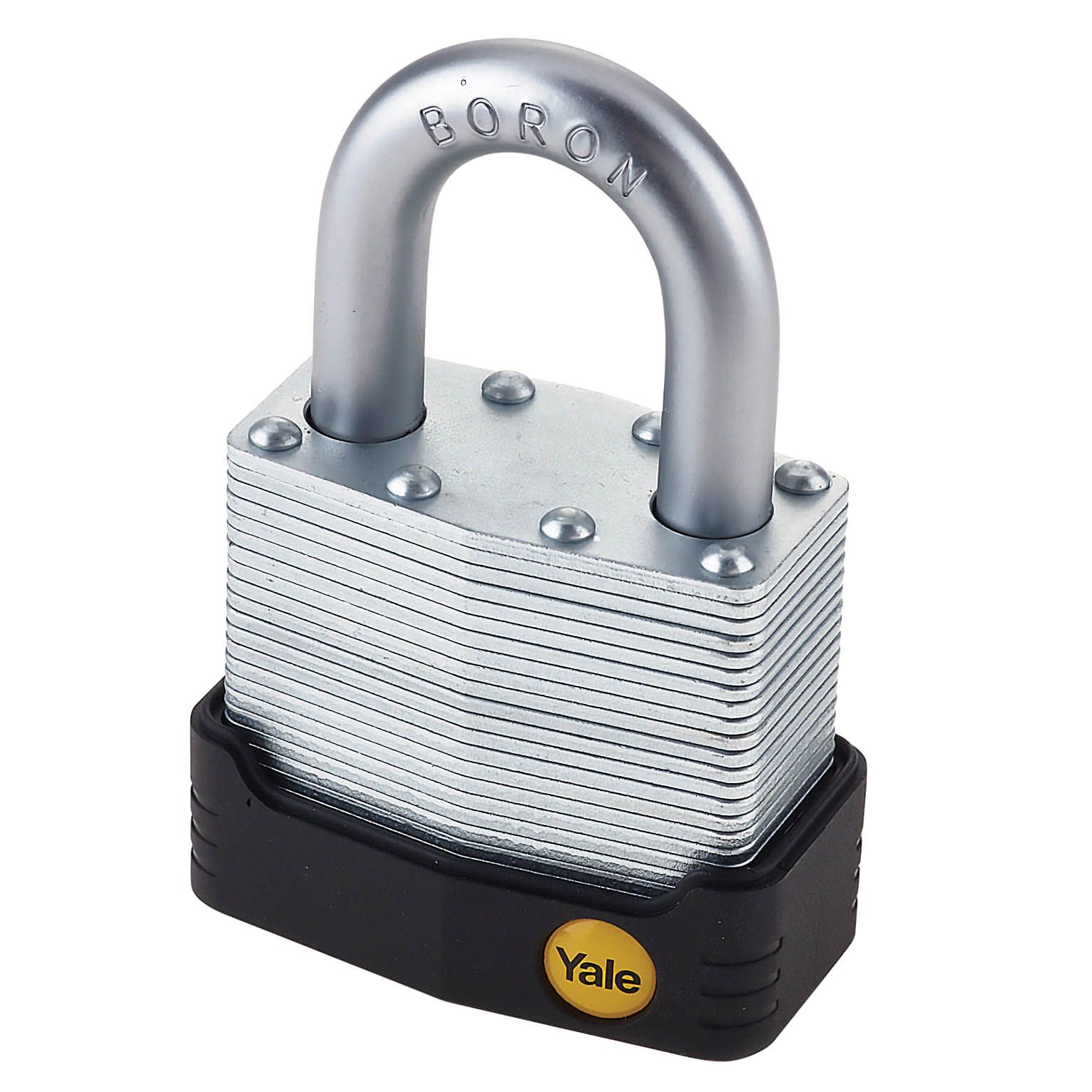 Yale Protector 5 pin cylinder Padlock (W)55mm DIY at B&Q