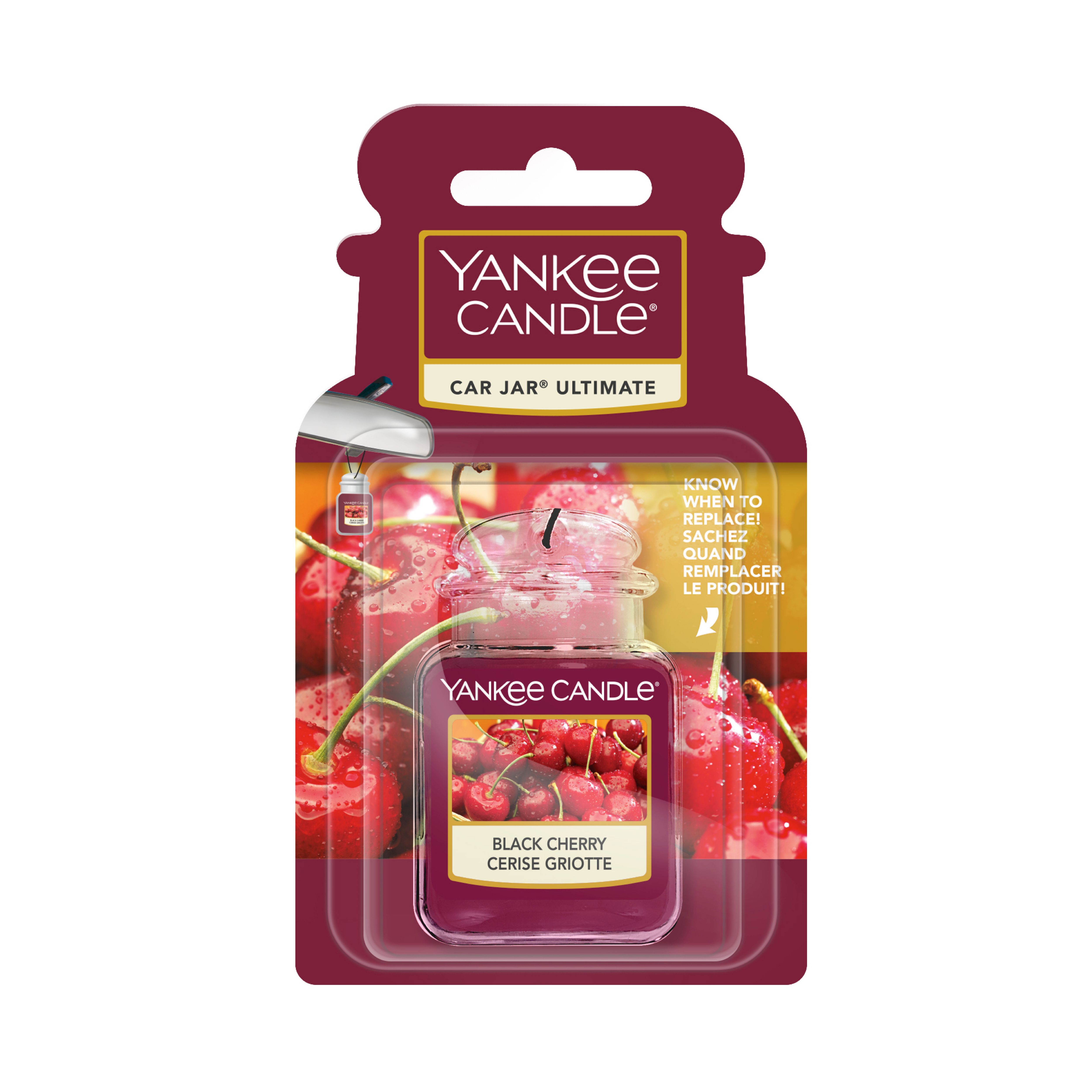 Yankee Candle Car Jar Ultimate Pink Sands Air freshener, 24g
