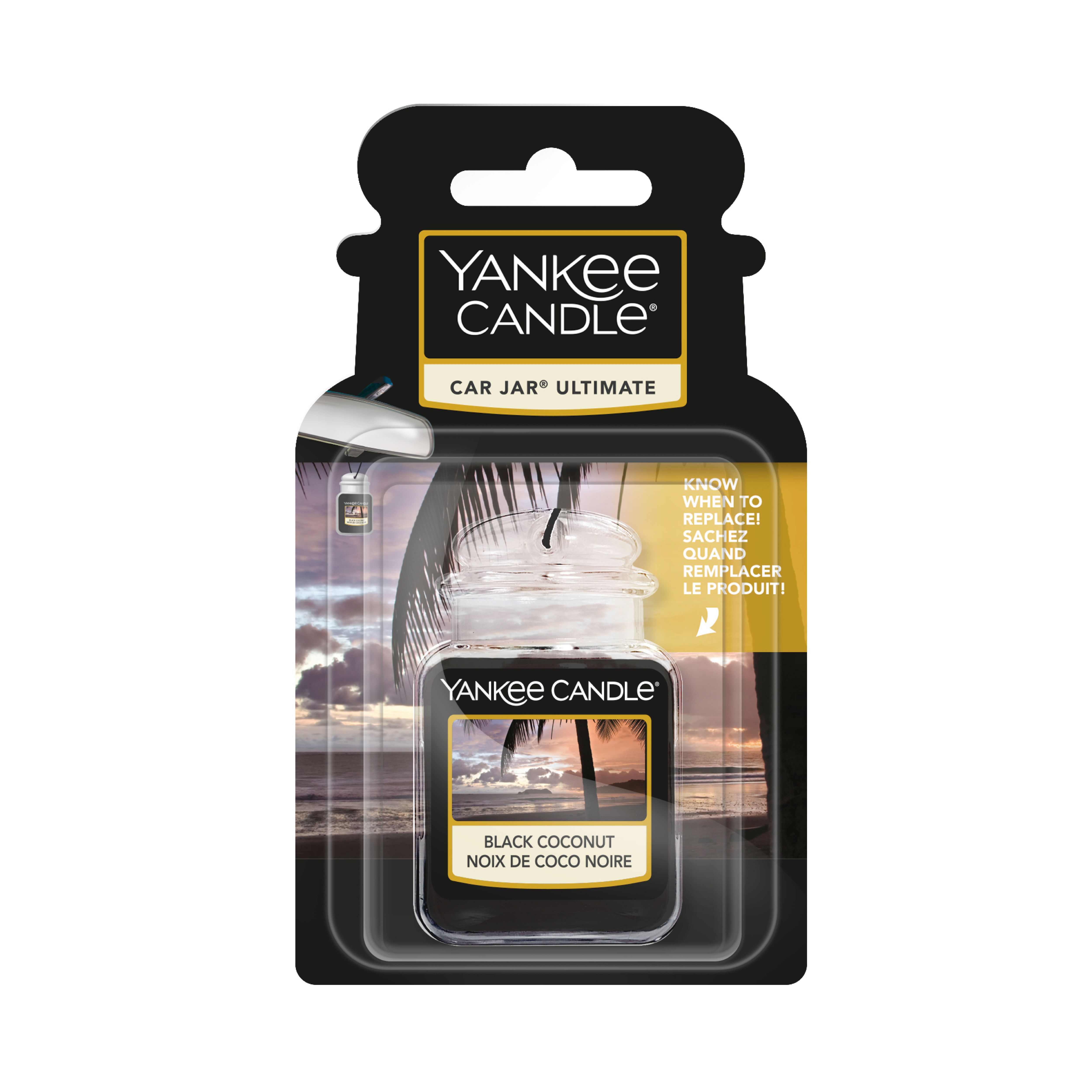 Yankee Candle Car Jar Ultimate Black Coconut Air freshener