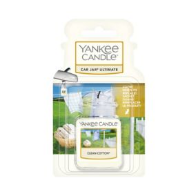 Yankee Candle Car Jar Ultimate Clean Cotton Air freshener