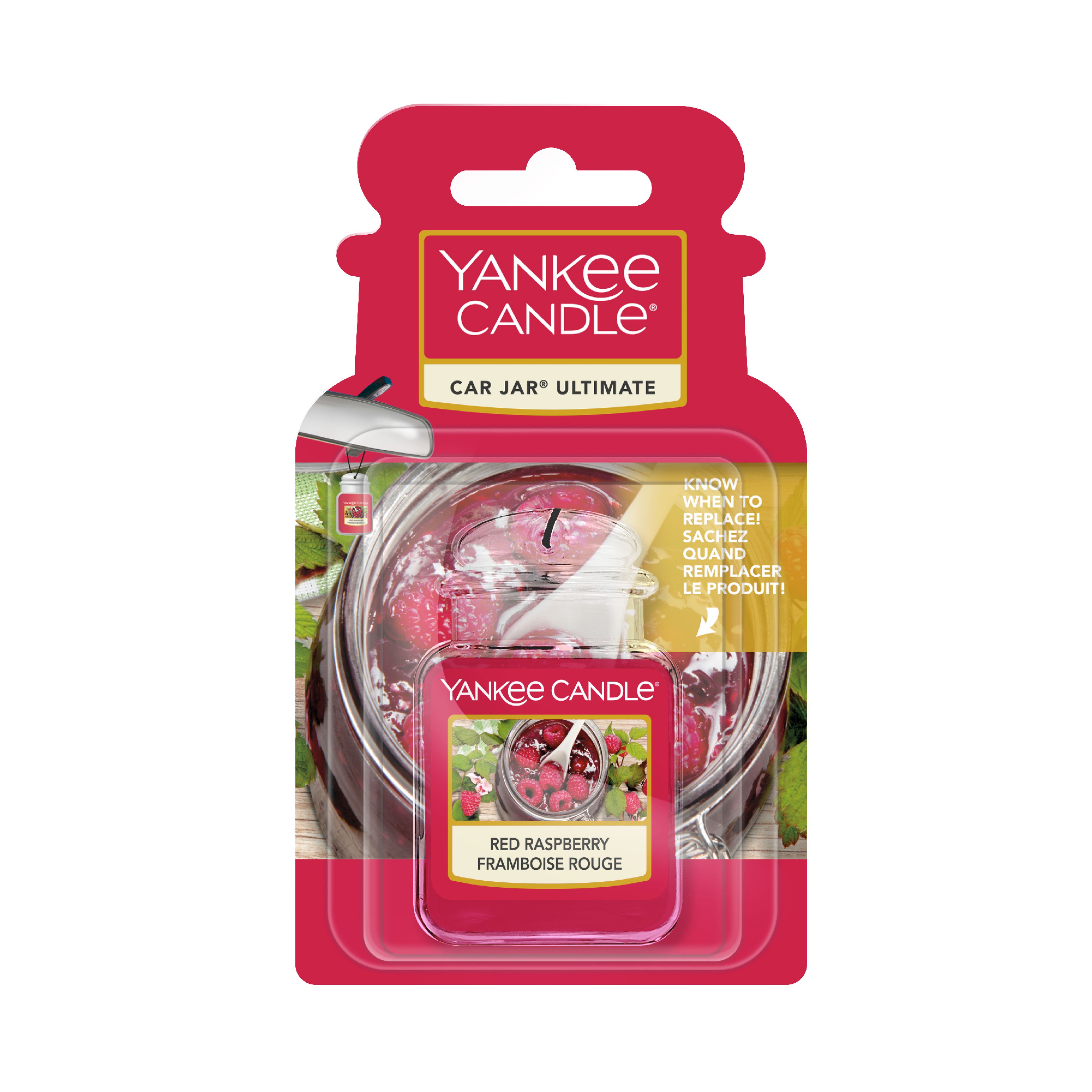 Yankee Candle Car Jar Ultimate Red Raspberry Air freshener