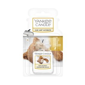 Yankee Candle Car Jar Ultimate Soft Blanket Air freshener, 24g
