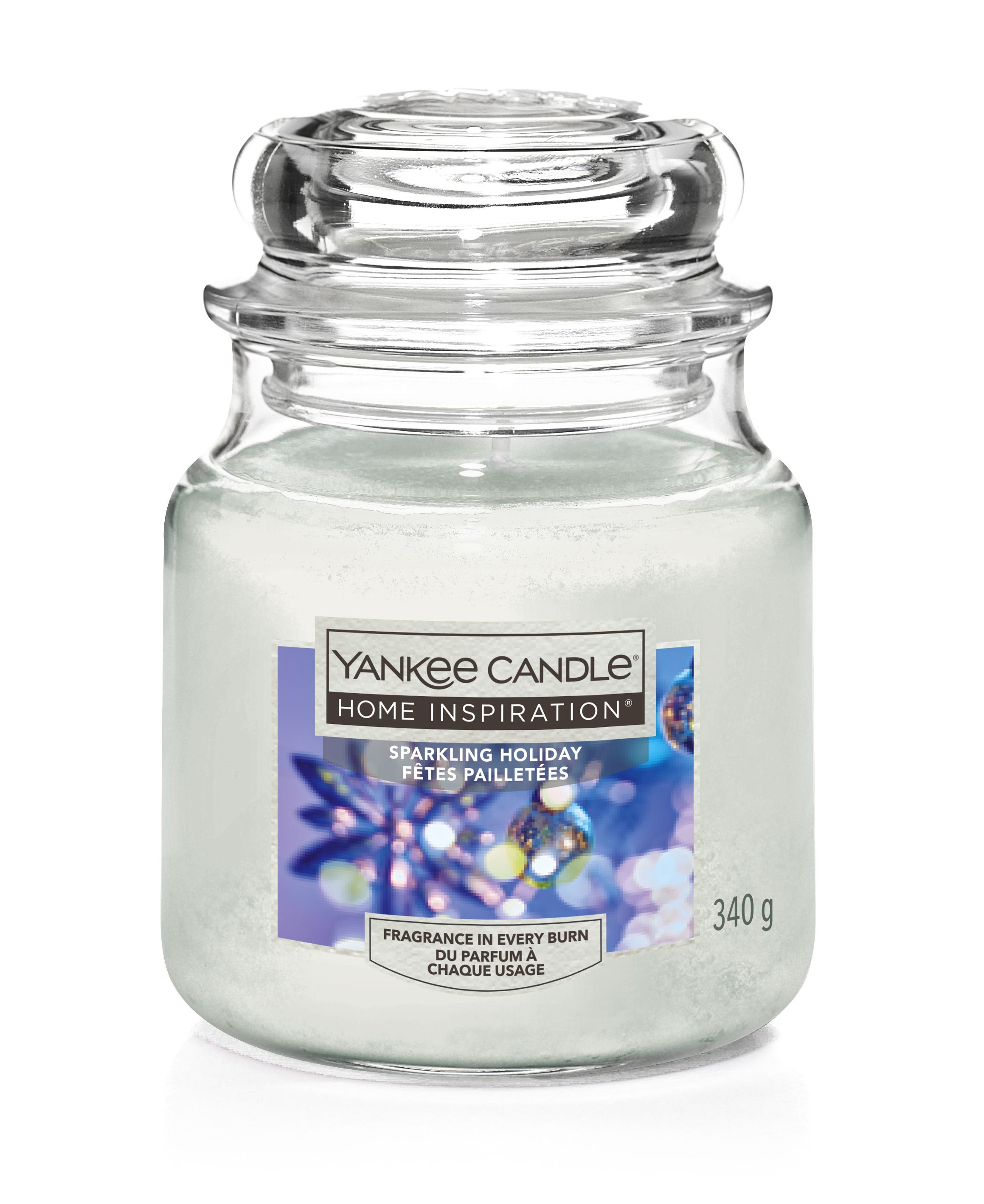 Yankee Candle Sparkling Holiday Candle Medium DIY at B&Q