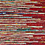Yazmine Striped Red Rug 230cmx160cm