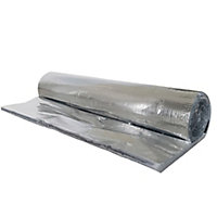 YBS Airtec Single sided Reflective Insulation roll, (L)8m (W)1.25m (T)4mm