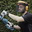 Yellow ABS plastic Face shield & ear defender