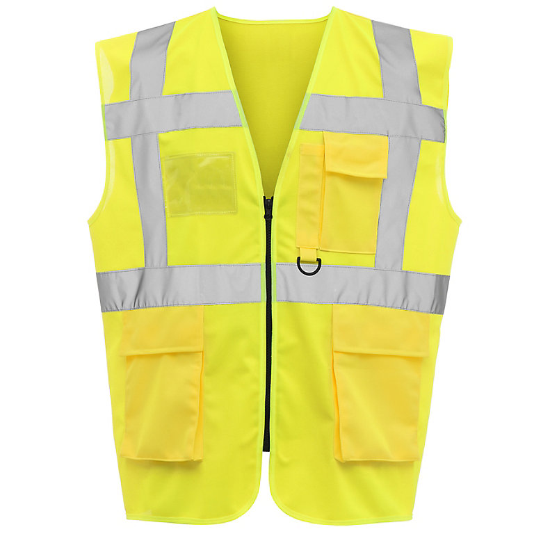Yellow XL 384067 Target High Visibility Waistcoat Style 