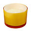 Yellow Lemon grass Citronella Scented candle Small