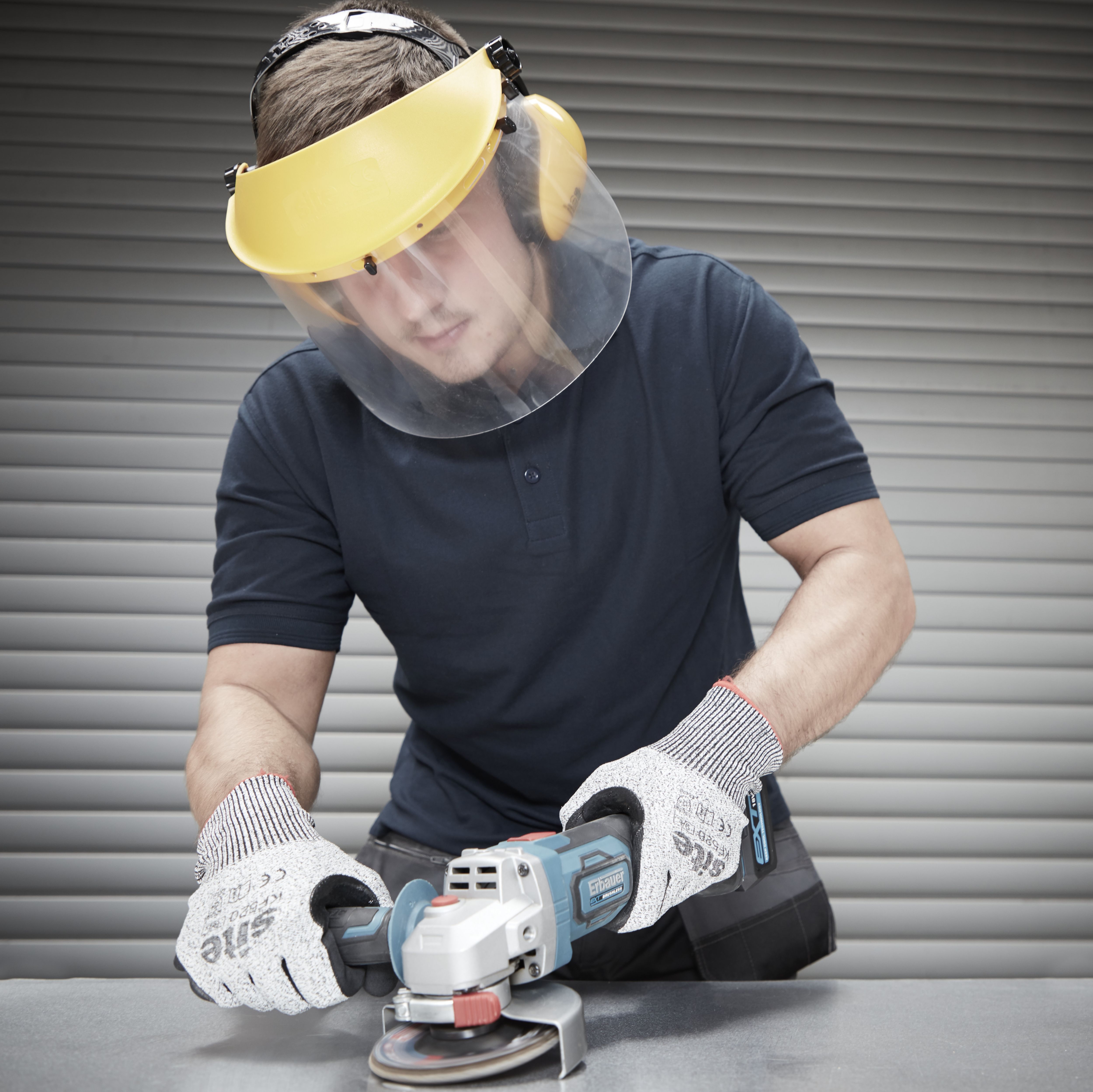 Yellow Polycarbonate (PC) & polypropylene (PP) Face shield & guard - 4