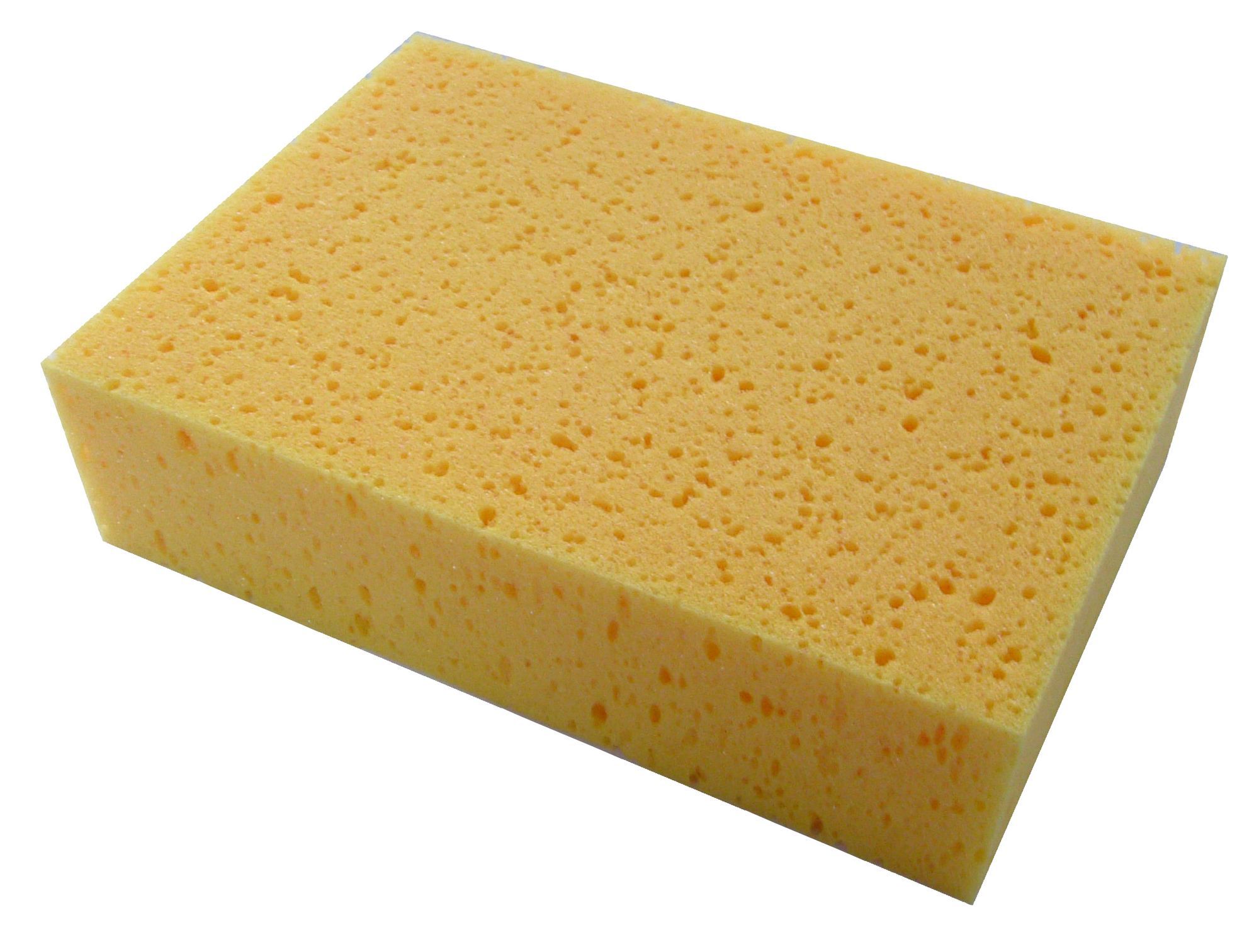 Yellow Sponge DIY at B&Q