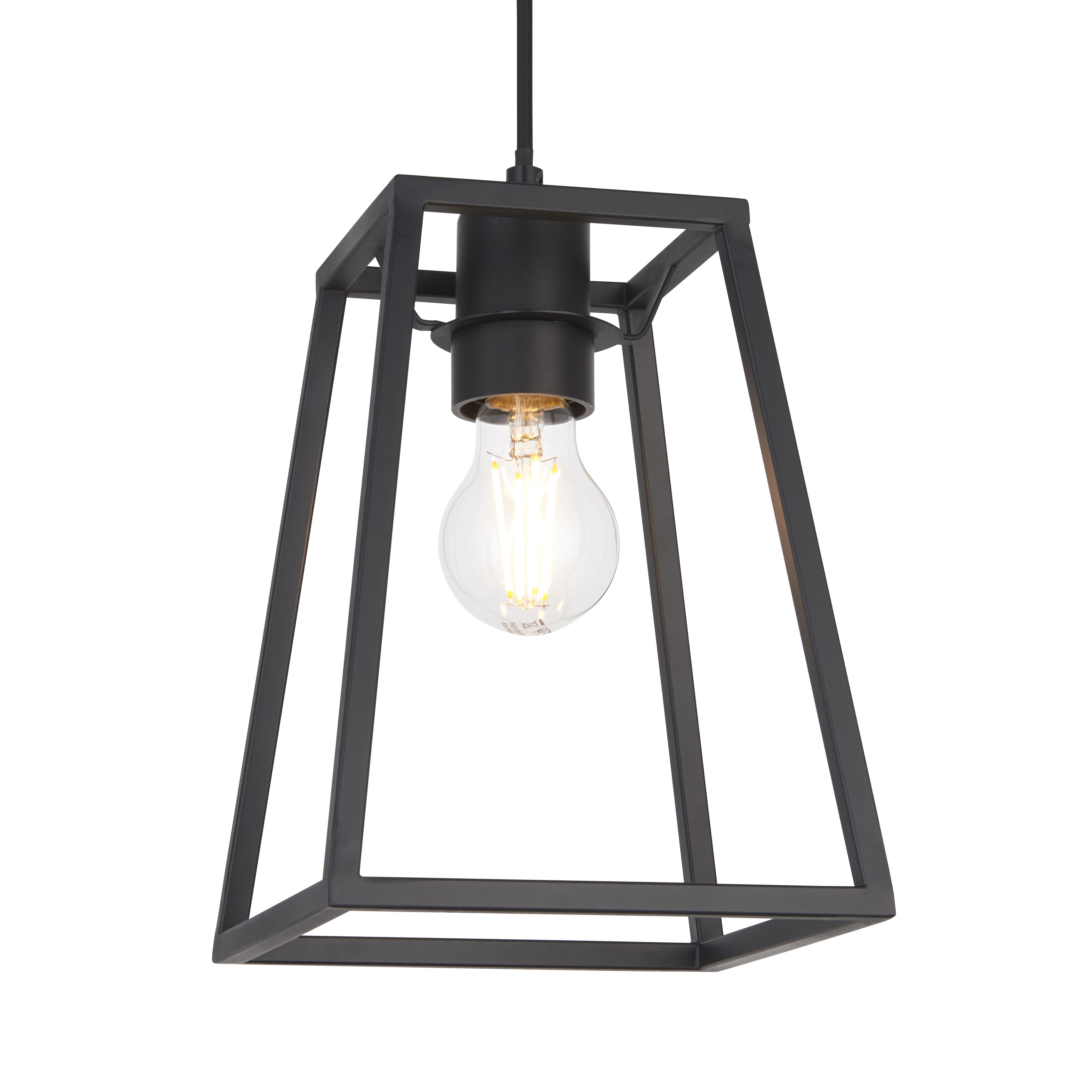 York Black Pendant ceiling light