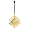 Zaira Pendant Brass effect Pendant ceiling light