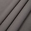 Zen Anthracite Plain Unlined Eyelet Curtains (W)228cm (L)228cm, Pair