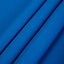 Zen Blue Plain Unlined Eyelet Curtains (W)228cm (L)228cm, Pair