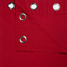 Zen Flame Plain Unlined Eyelet Curtains (W)228cm (L)228cm, Pair