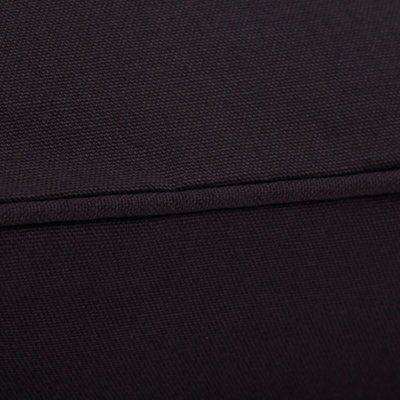 Zen Plain Black Cushion (L)58cm x (W)58cm