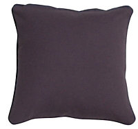 Zen Plain Blueberry & purple Cushion (L)40cm x (W)40cm