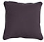 Zen Plain Blueberry & purple Cushion (L)40cm x (W)40cm