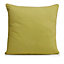Zen Plain Chlorophyll Cushion (L)58cm x (W)58cm