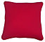 Zen Plain Strawberry red Cushion (L)40cm x (W)40cm
