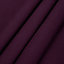 Zen Purple Plain Unlined Eyelet Curtains (W)117cm (L)137cm, Pair