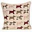 Zen Scotty Red Cushion (L)45cm x (W)45cm