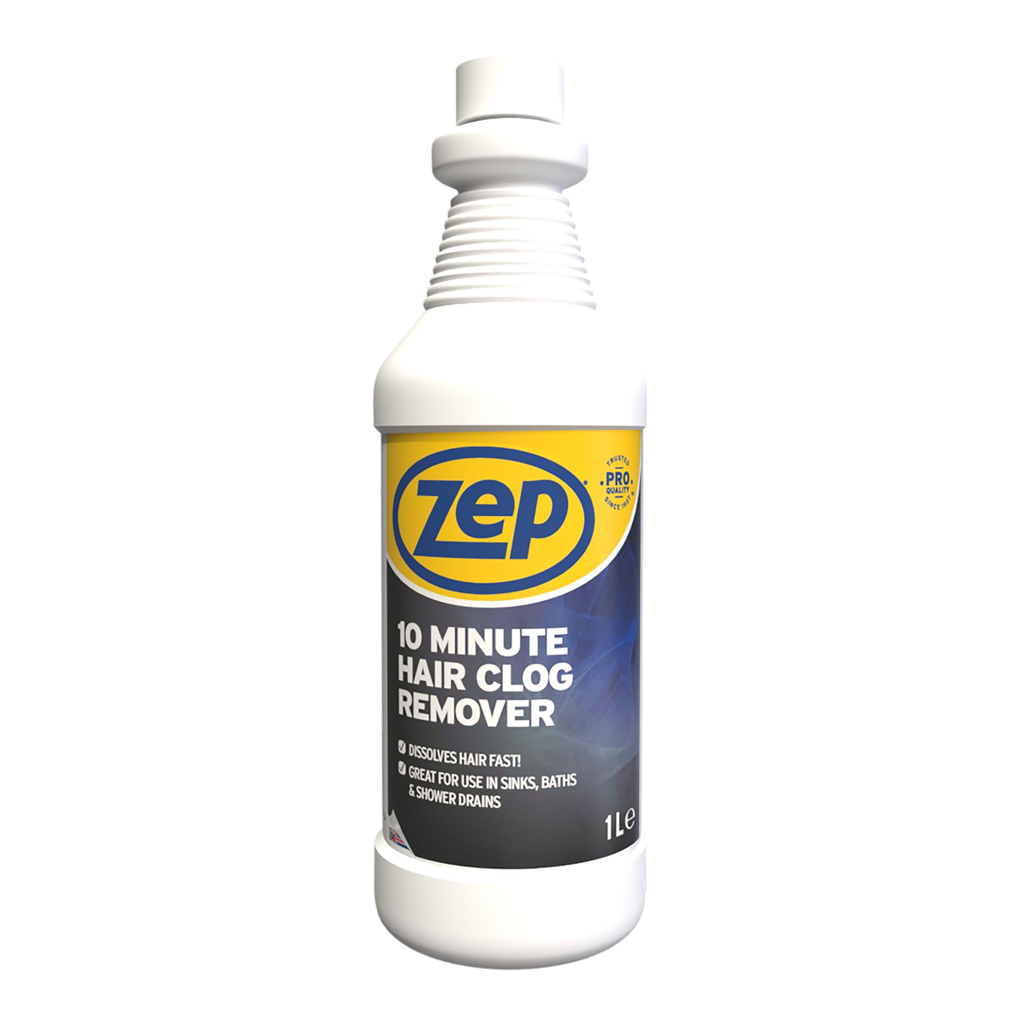 Zep 10 Minute Hair Clog Remover Gel Drain Cleaner 128 oz - Ace