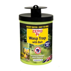 Zero In Wasp trap with Bait, Ready to use