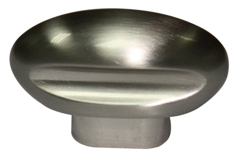 Zinc alloy Nickel effect Oval Furniture Knob