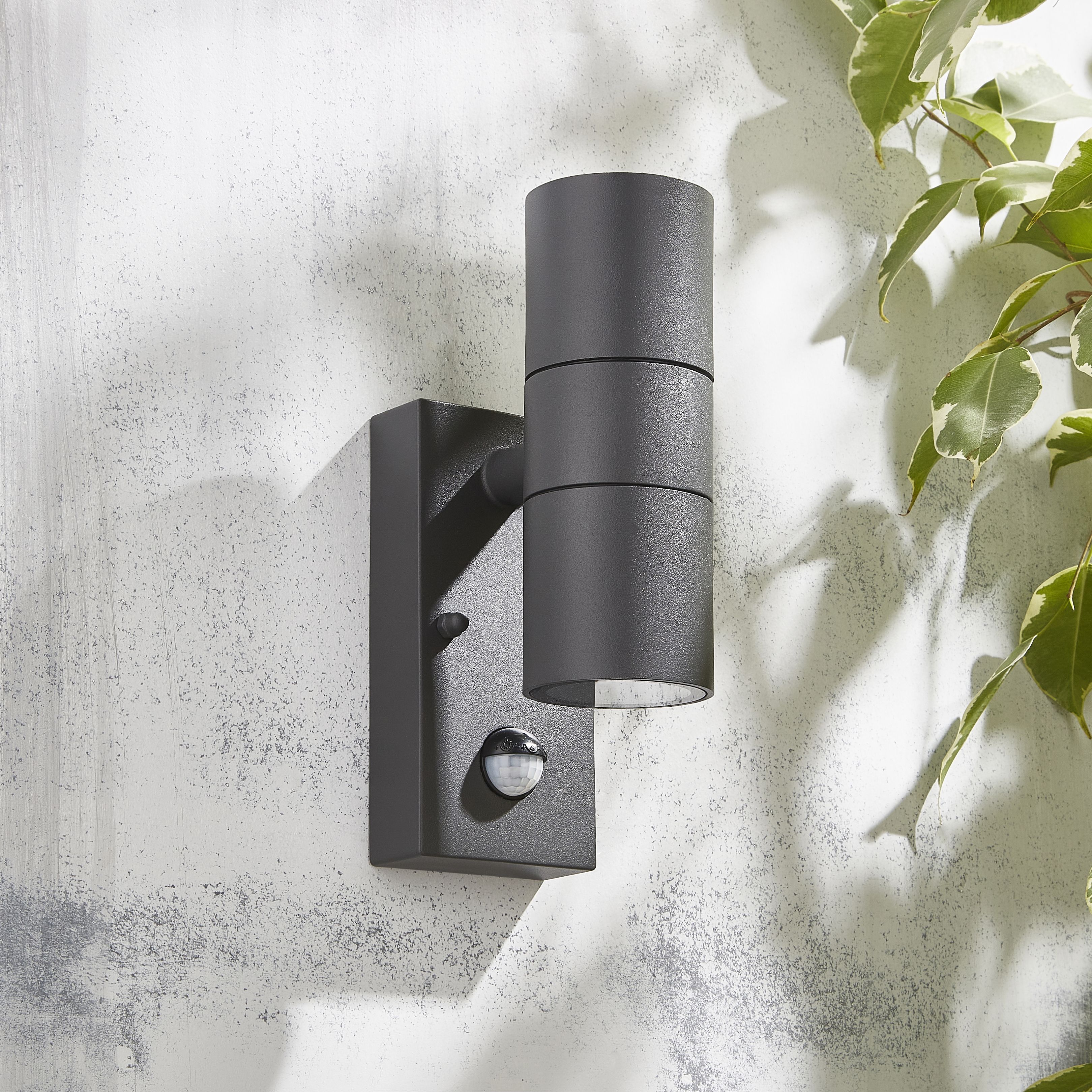 Zinc up and down wall light top