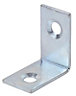Zinc-plated Steel Angle bracket (H)25mm (W)16.5mm (L)25mm, Pack of 10
