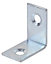 Zinc-plated Steel Angle bracket (H)25mm (W)16.5mm (L)25mm, Pack of 10