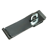 Zinc-plated Steel Hasp & staple, (L)102mm (W)38.75mm
