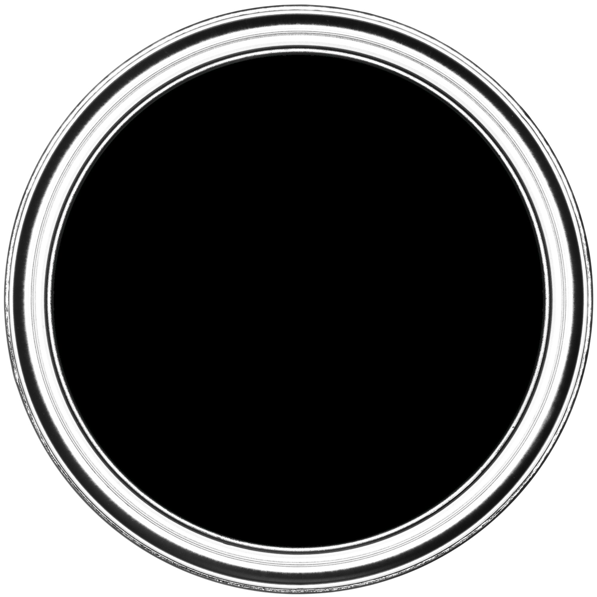 Zinsser AllCoat Black Satin Multi-room Multi-surface paint, 1L
