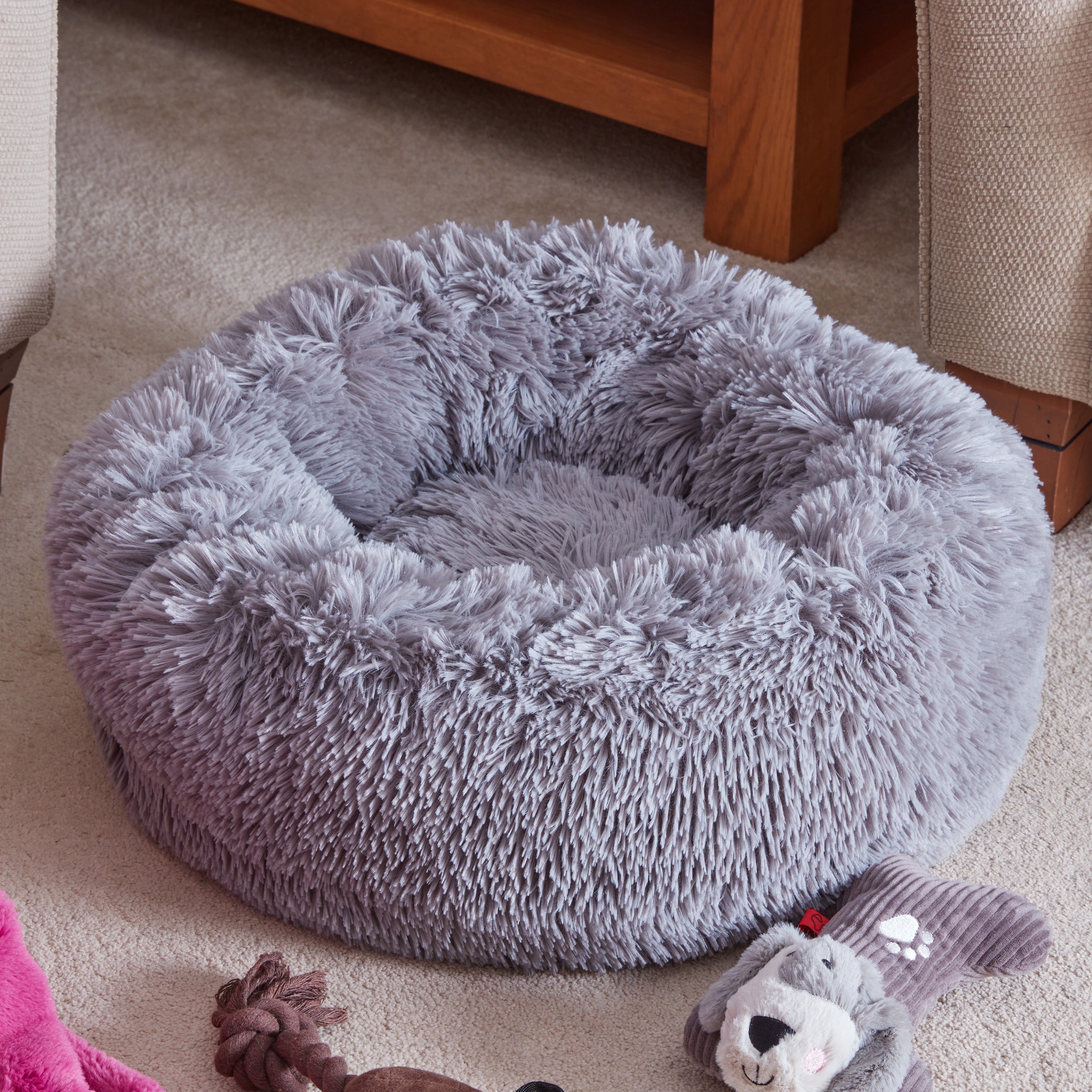 Zoon Comfy Grey 70cm Large Dog bed DIY at B Q