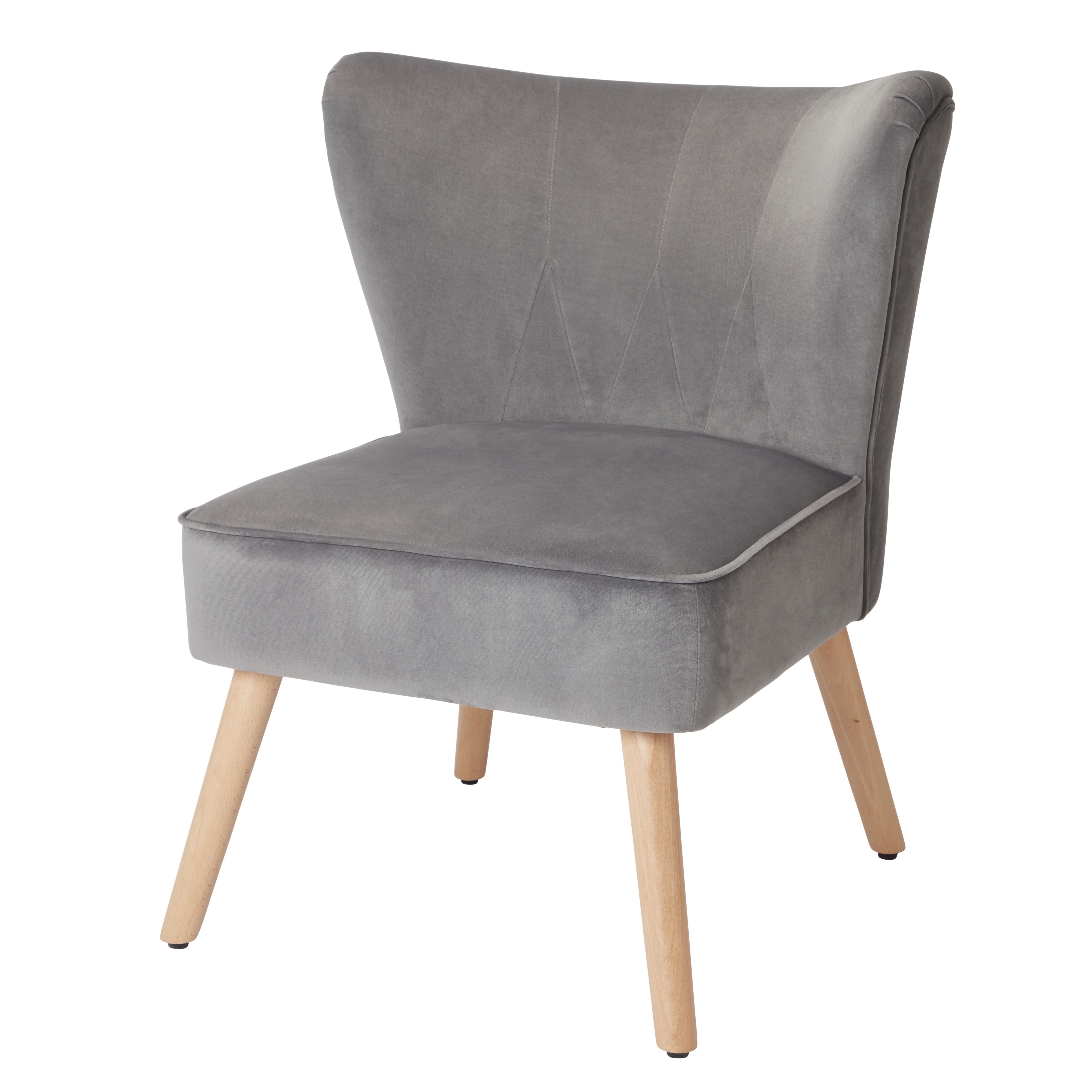 Grey and cream accent chair hot sale